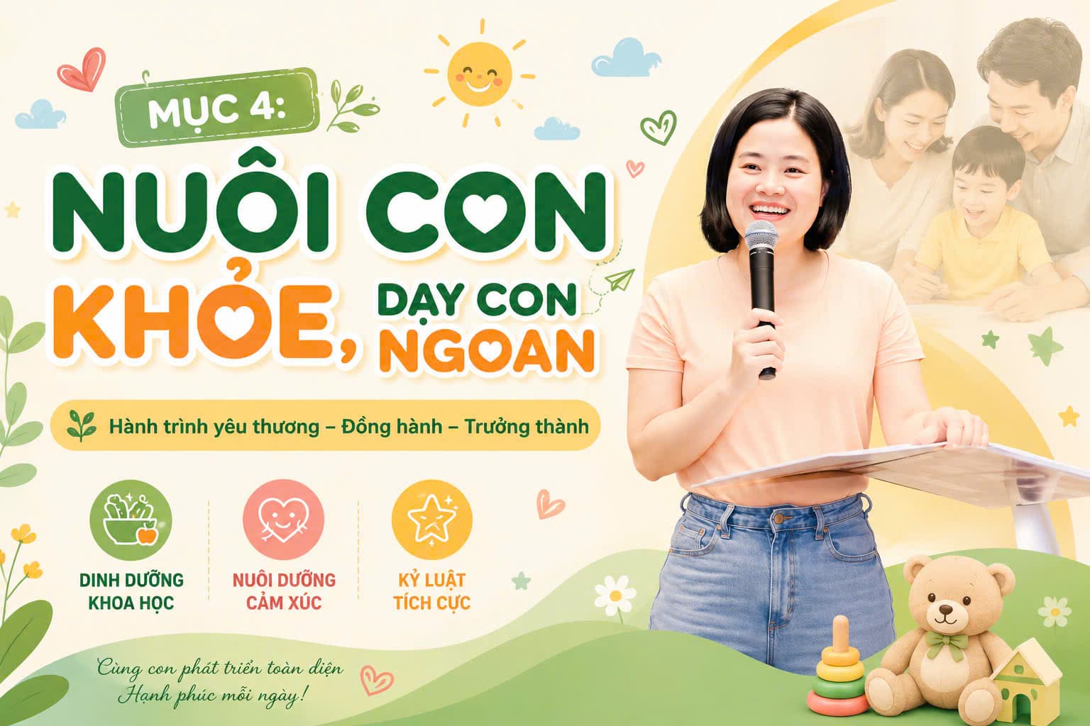 Nuôi Con Khoẻ Dạy Con Ngoan